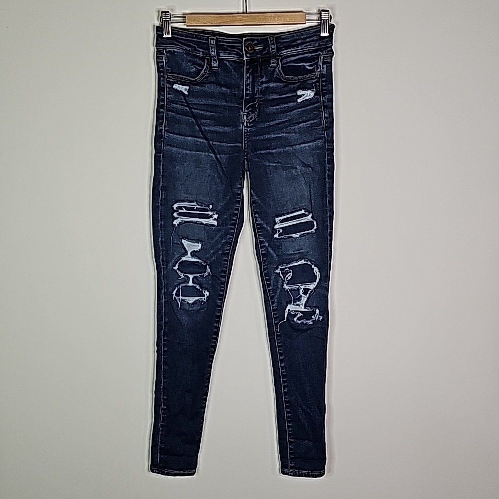AMERICAN Eagle next level stretch size 2 high rise jeggings